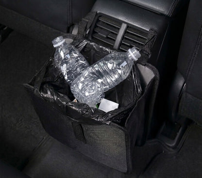 Waterproof Car Trash Can — Foldable Backseat Organizer