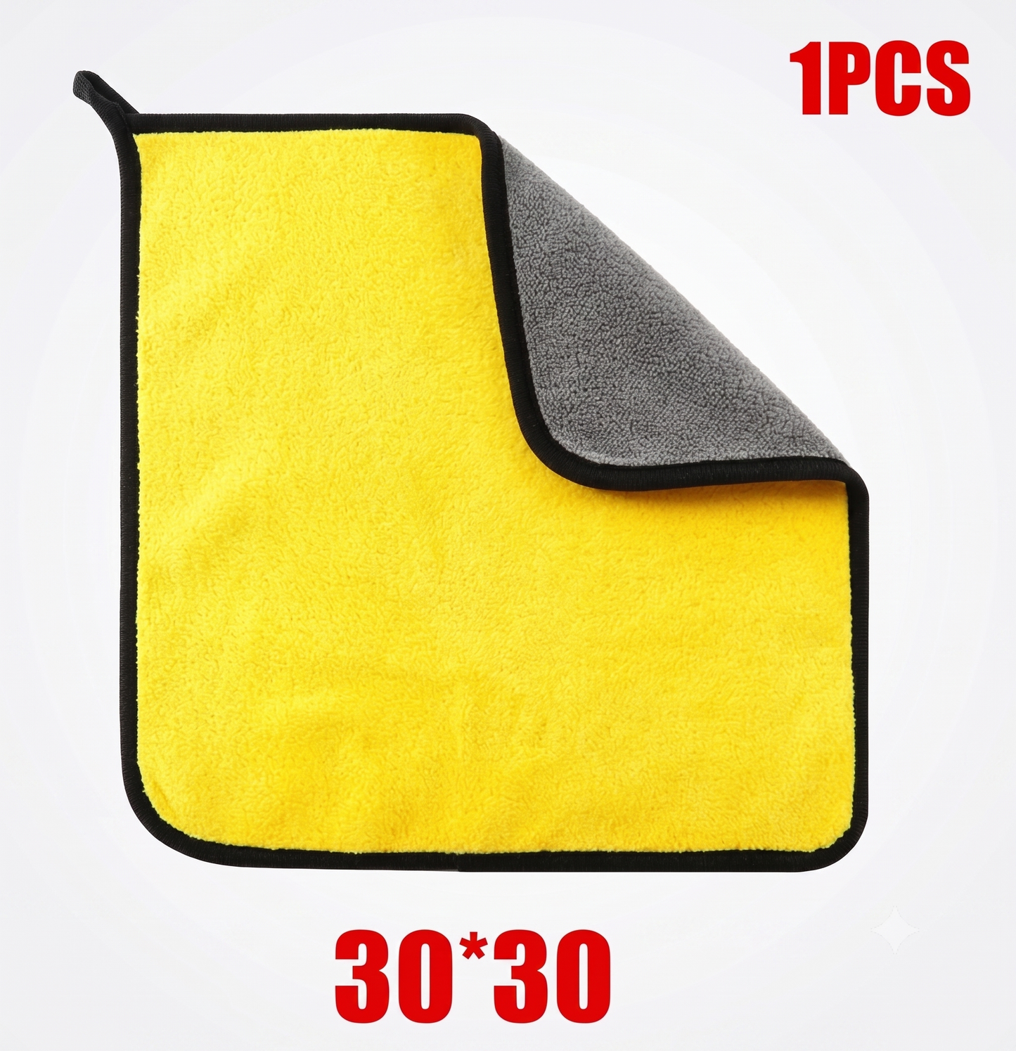 Car Cleaning Microfiber Cloth — Scratch-Free Detailing Towel