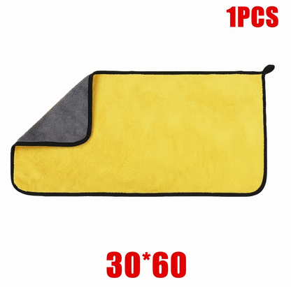 Car Cleaning Microfiber Cloth — Scratch-Free Detailing Towel