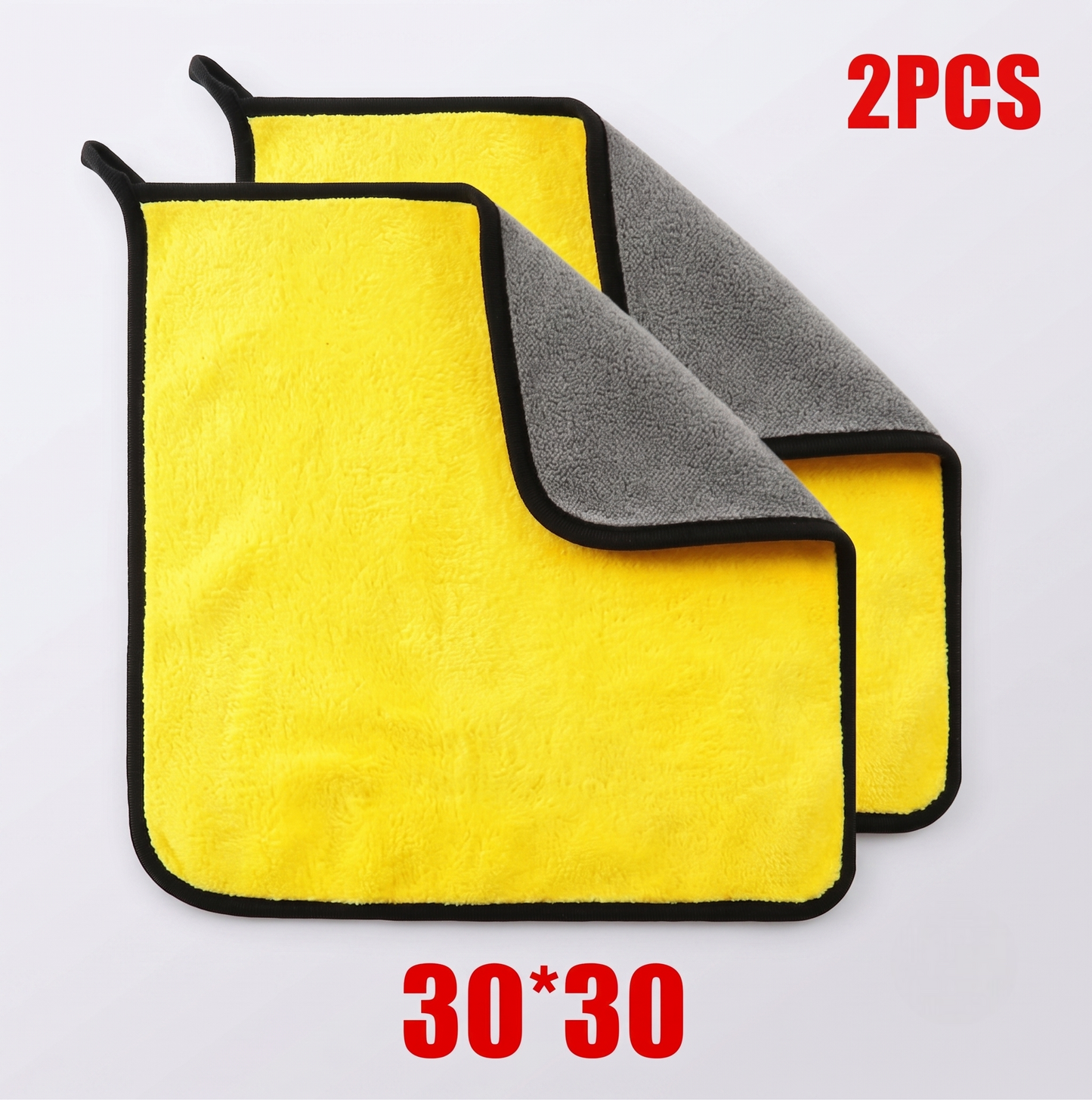 Car Cleaning Microfiber Cloth — Scratch-Free Detailing Towel