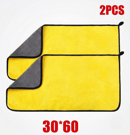 Car Cleaning Microfiber Cloth — Scratch-Free Detailing Towel