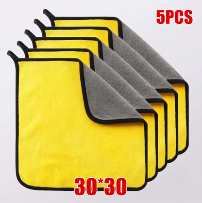 Car Cleaning Microfiber Cloth — Scratch-Free Detailing Towel