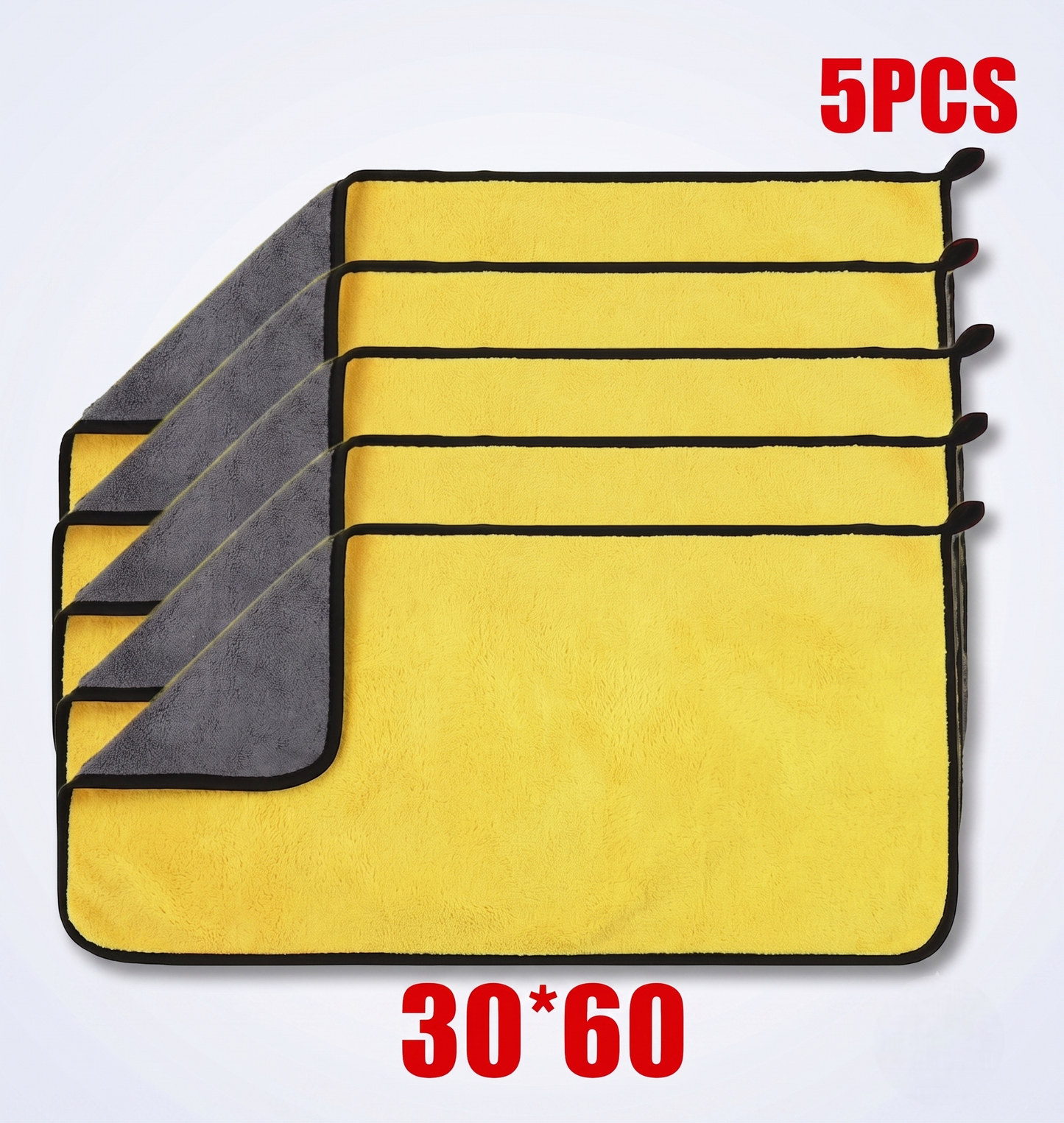 Car Cleaning Microfiber Cloth — Scratch-Free Detailing Towel